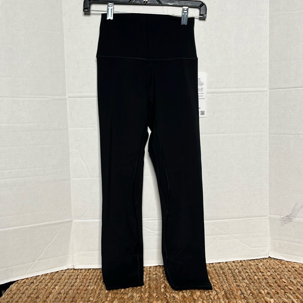 Lululemon Leggings Align HR Pant 25” BLK Black Size 4 NWT